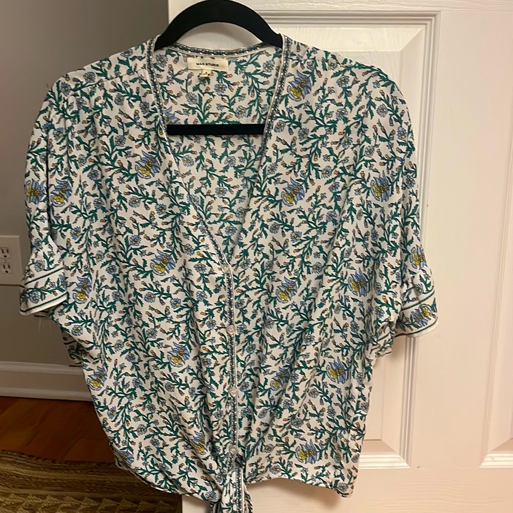 Beautiful floral blouse
